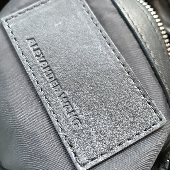 Alexander Wang Marti Lambskin Leather Trimmed & Nylon Backpack EUC - Picture 12 of 17